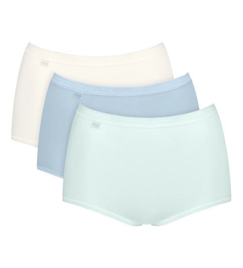 sloggi Basic+ Maxi C3P Medium Grey Melange - M033 10105593*M033