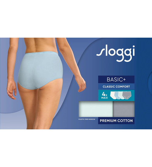 sloggi Basic+ Maxi C4P Sea Blue-Light Combination - M031 10103326*M031