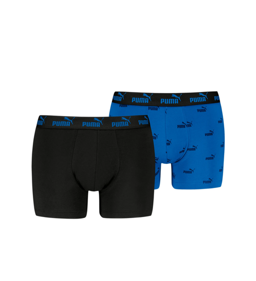 Puma PUMA ELEMENTS MEN LOGO PRINT BOXERS 2P 938754 04
