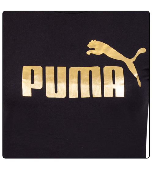 Puma koszulka ESS+ Metallic Logo Tee Puma Bla 848303 01 XS