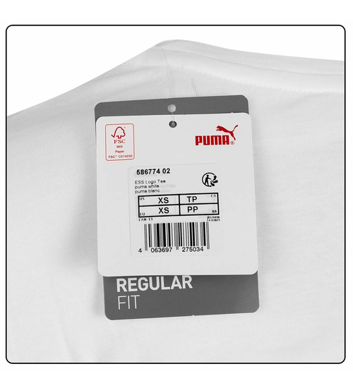 PUMA DÁMSKÉ TRIČKO ESS LOGO TEE BÍLÉ 586774 02