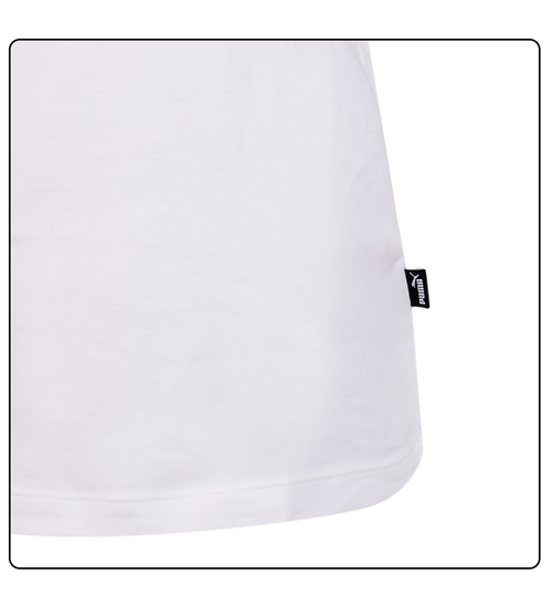 PUMA DÁMSKÉ TRIČKO ESS LOGO TEE BÍLÉ 586774 02