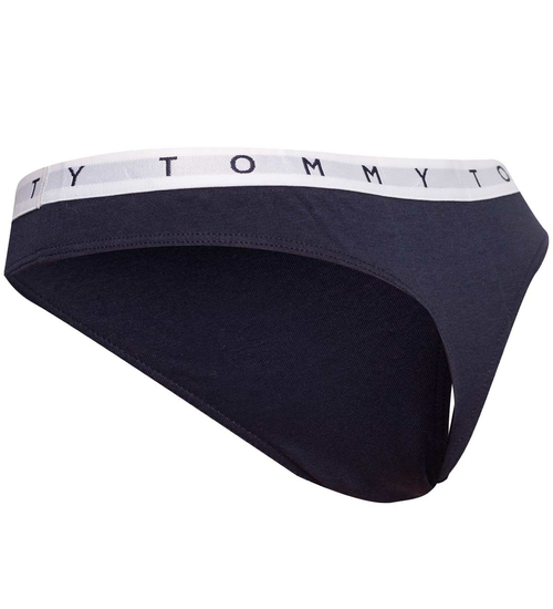 TOMMY HILFIGER DÁMSKÁ TANGA 3P THONG ZELENÉ/RŮŽOVÉ/ČERNÉ UW0UW02521 0V3