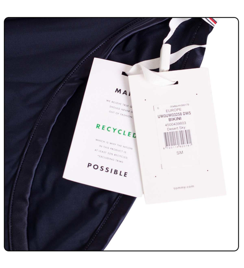 TOMMY HILFIGER DÁMSKÉ BIKINY NAVY UW0UW03258 DW5 