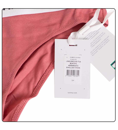 TOMMY HILFIGER DÁMSKÉ BIKINY RŮŽOVÉ UW0UW02193 T1A 