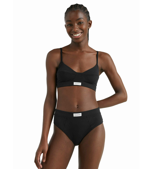 Tommy Hilfiger HIGH RISE TANGA UW0UW03802 BDS M