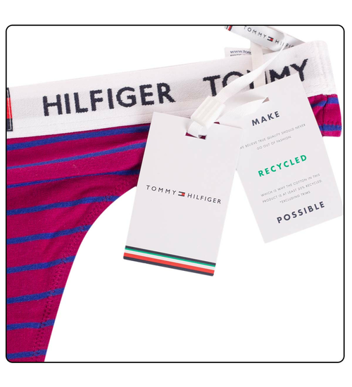 Tommy Hilfiger THONG PRINT UW0UW02200 VWU L