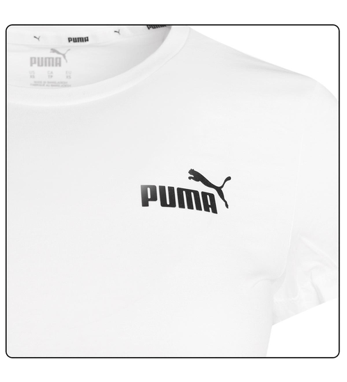 PUMA DÁMSKÉ TRIČKO ESS SMALL LOGO TEE WHITE 586776 02