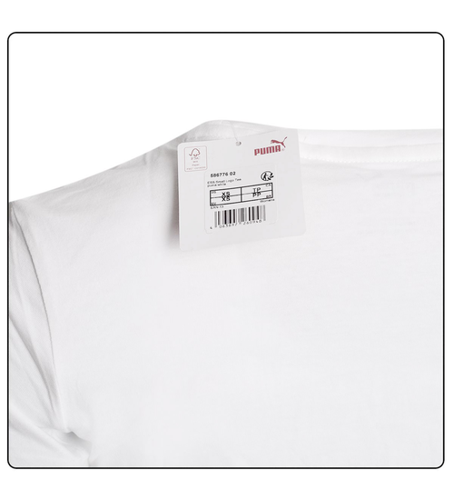 PUMA DÁMSKÉ TRIČKO ESS SMALL LOGO TEE WHITE 586776 02