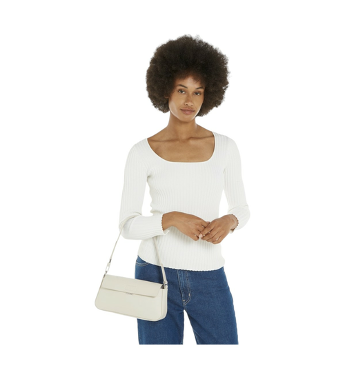 Calvin Klein BUSINESS SHOULDER BAG_SAFFIANO K60K611680 PC4