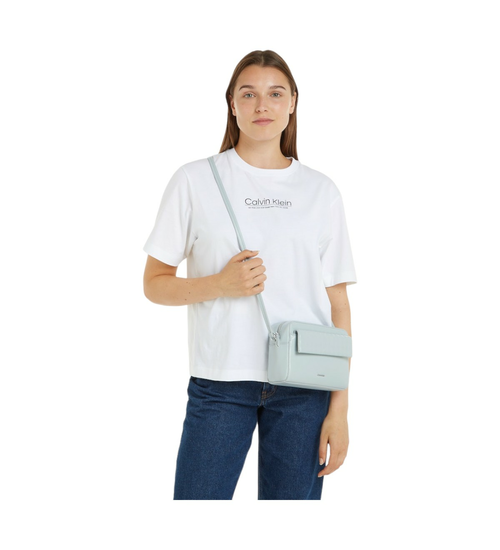 Calvin Klein CALVIN MINI QUILT CAMERA BAG K60K611884 PEB