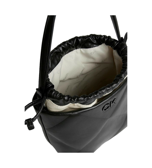 Calvin Klein QUILT BUCKET BAG K60K611666 BEH