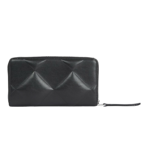 Calvin Klein QUILT LARGE ZIP AROUND WALLET K60K611782 BEH