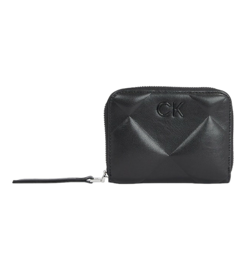 Calvin Klein QUILT MEDIUM ZIP AROUND WALLET K60K611783 BEH