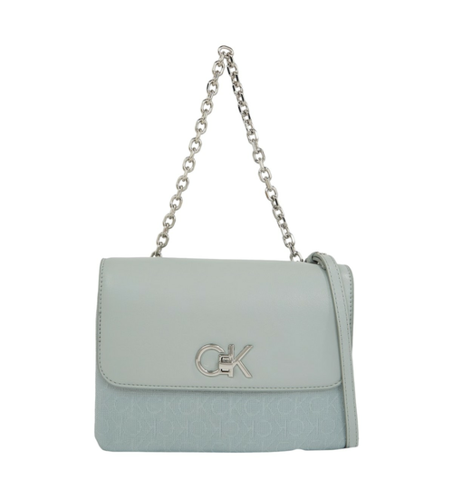 Calvin Klein RE-LOCK DOUBLE GUSETT BAG_JCQ K60K611877 PEB