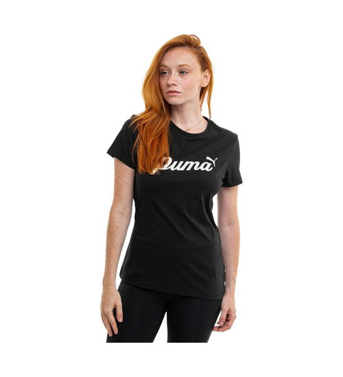 Puma koszulka ESS+ Script Tee PUMA Black 679315 01 S