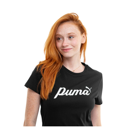Puma koszulka ESS+ Script Tee PUMA Black 679315 01 S