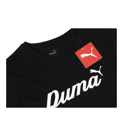 Puma koszulka ESS+ Script Tee PUMA Black 679315 01 S