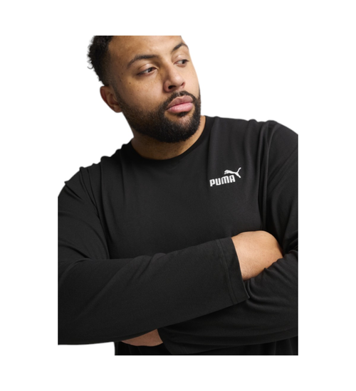Puma ESS No. 1 Logo Longsleeve Tee PUMA Blac 682546 01 S