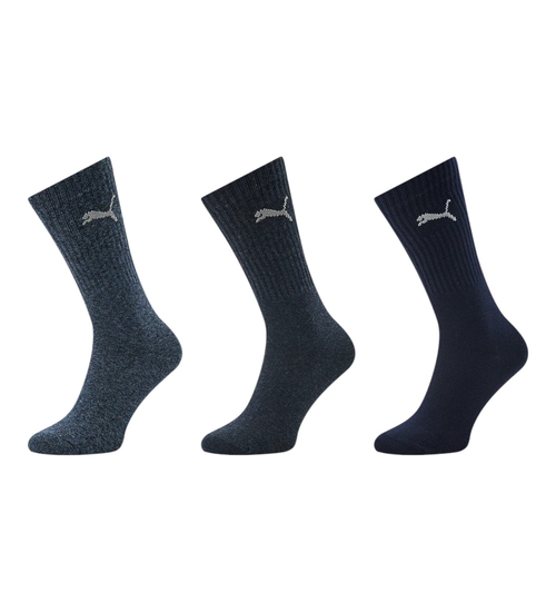 Puma skarpety PUMA SPORT CREW LIGHTWEIGHT 3P 907940 04 39-42