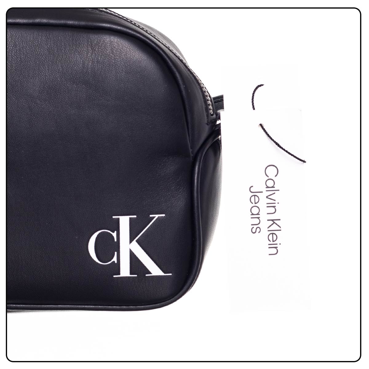 CALVIN KLEIN DÁMSKÁ KABELKA SLEEK CAMERA BAG20 SOLID BLACK K60K610089 BDS